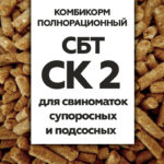 Комбикорм «СБТ СК 2» полнорационный для свиноматок супоросных и подсосных